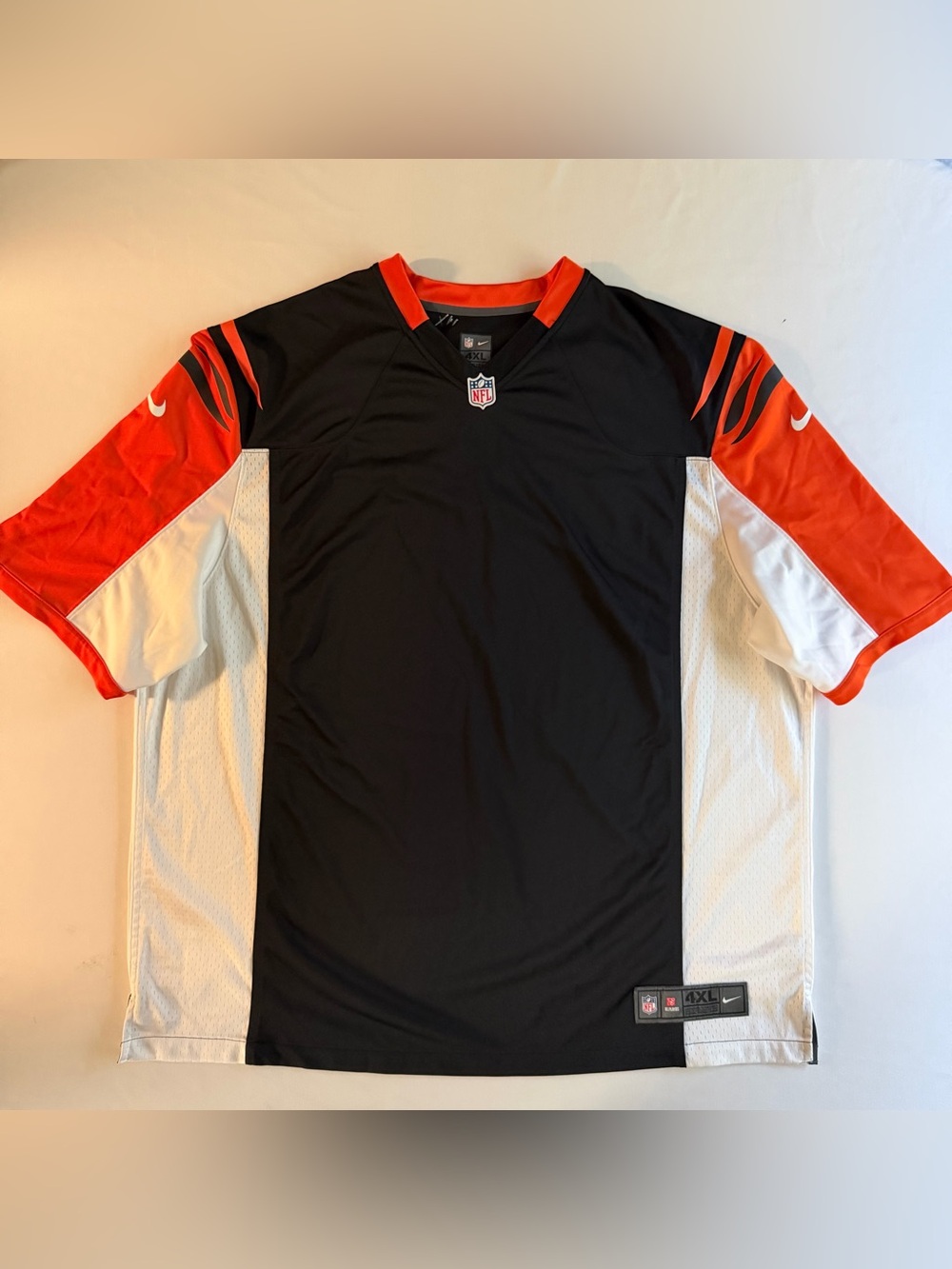 Nike Cincinnati Bengals Jersey Men 4XL Mesh On Field NFL Team Player Blank
